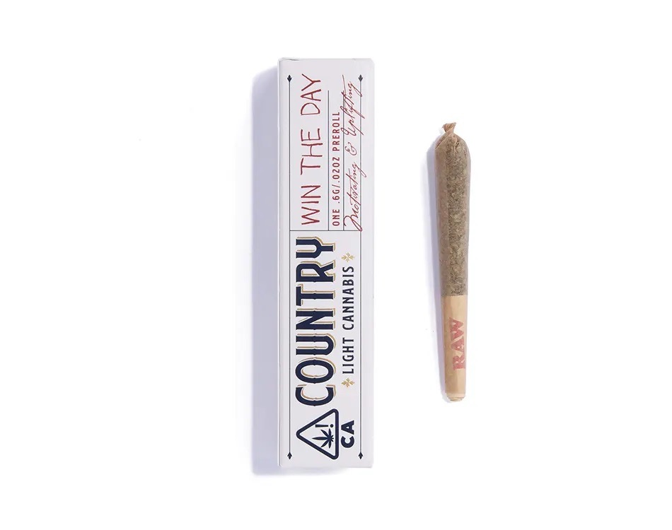 COUNTRY: WIN THE DAY 1:2 (CBD:THC) .6G PRE-ROLL