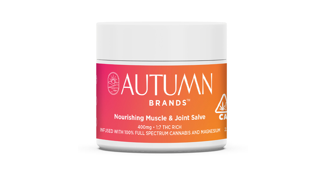 AUTUMN BRANDS: MUSCLE & JOINT SALVE 1:7 THC RICH SALVE - 350 mg