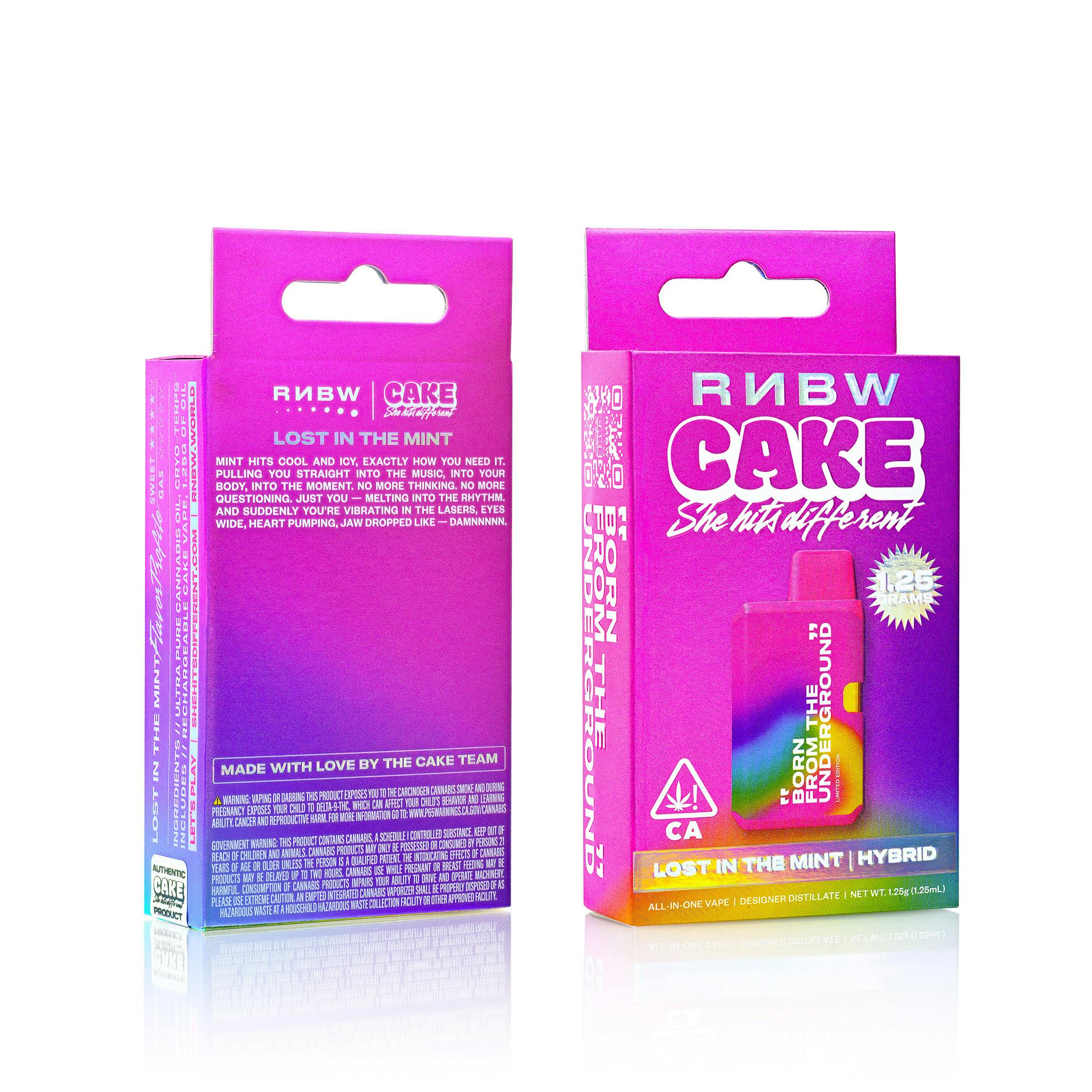 RNBW CAKE: LOST IN THE MINT AIO - 1.25 g