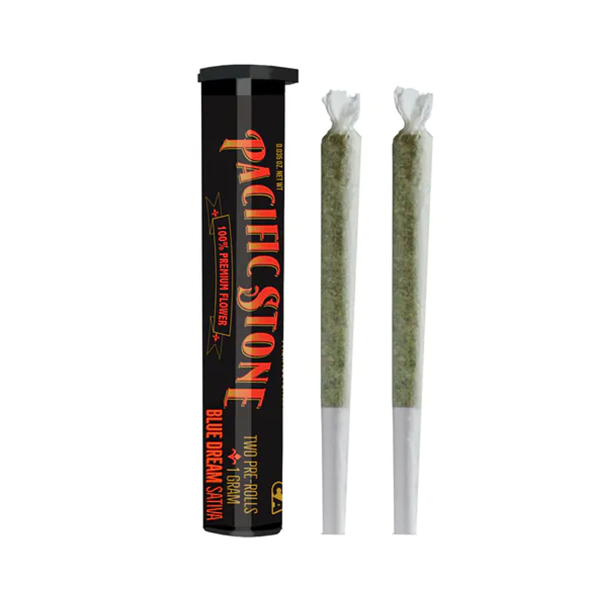 PACIFIC STONE: BLUE DREAM 2PK PREROLLS 1G