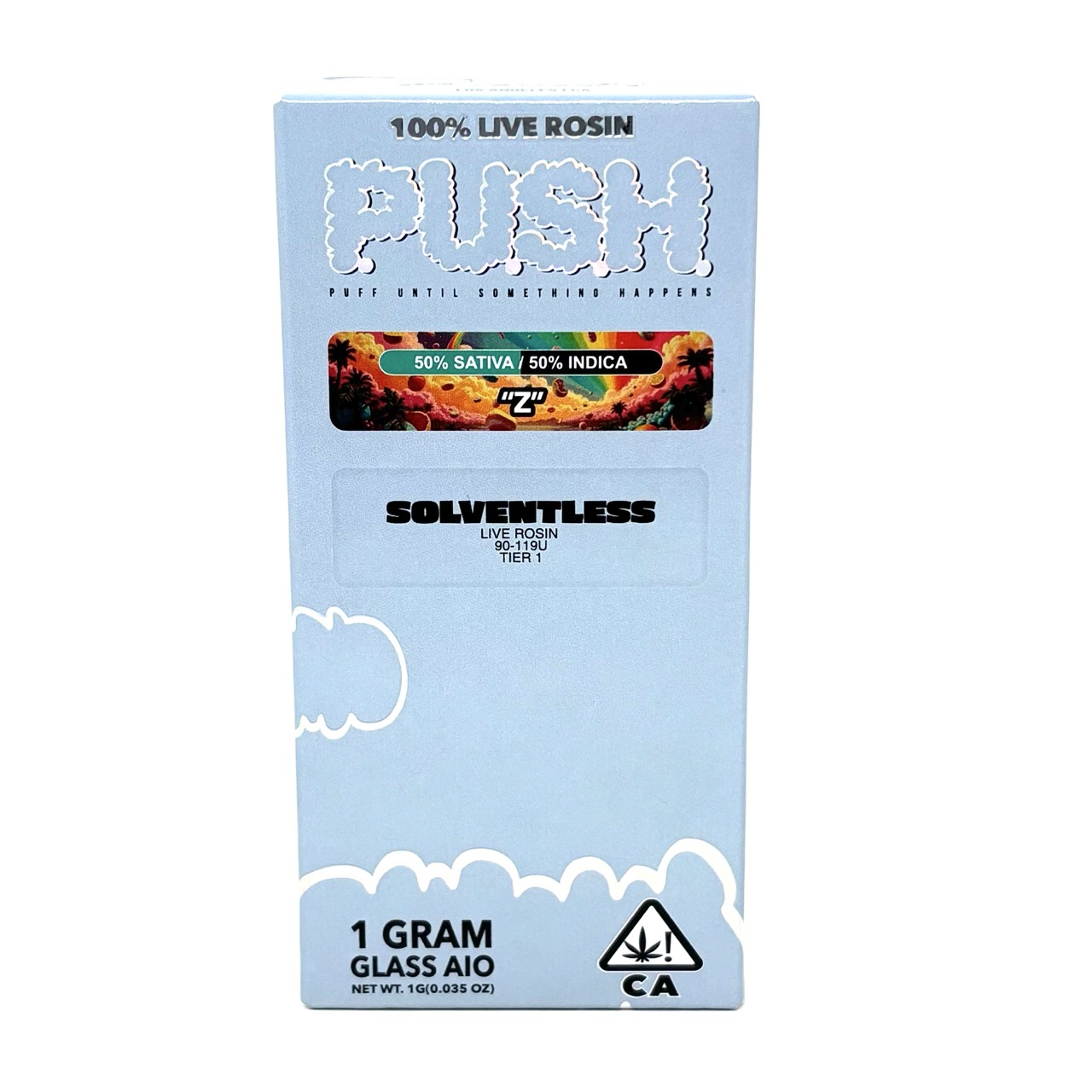 PUSH: CARBON FIBER ROSIN AIO - 1G