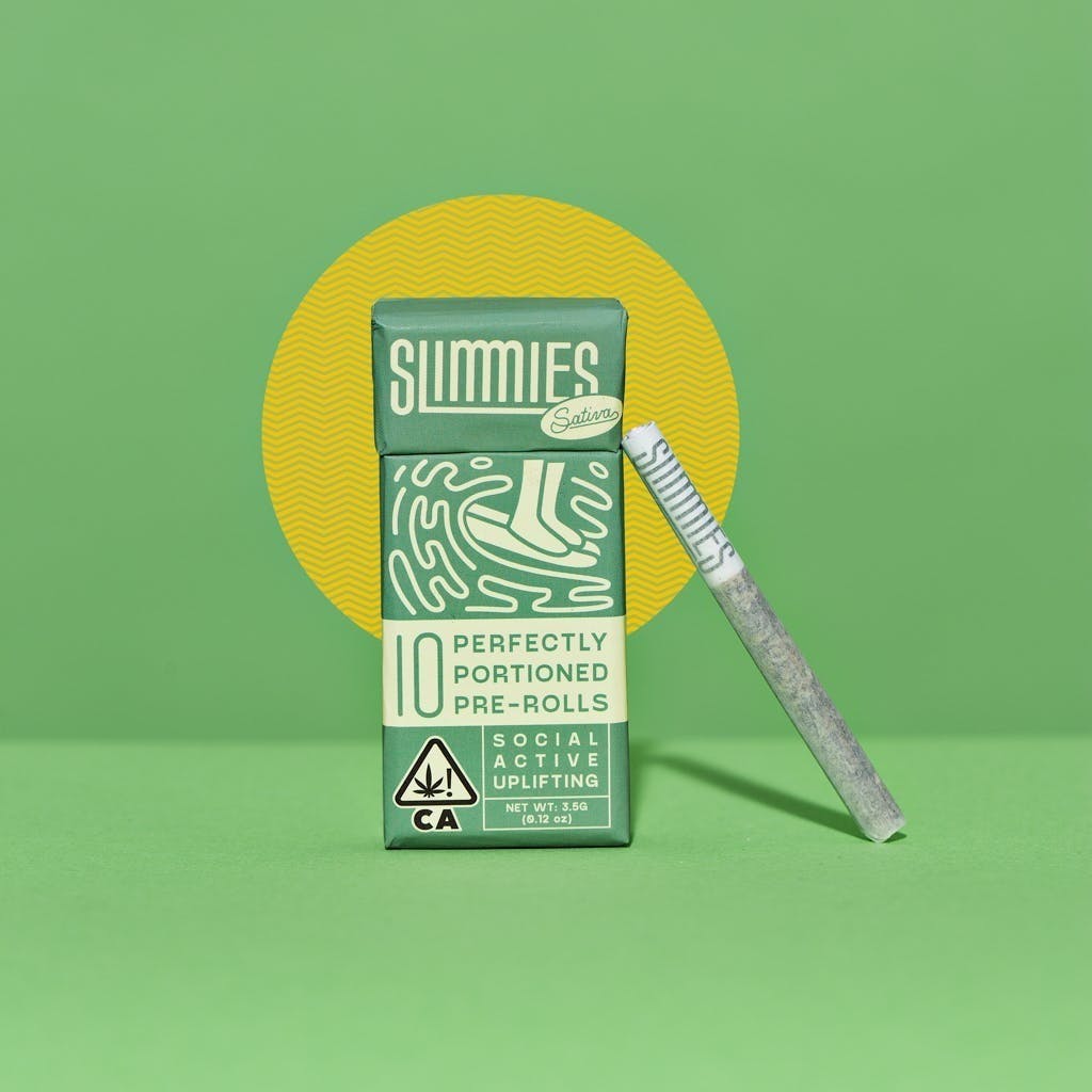 SLIMMIES: SATIVA 3.5G PRE-ROLL 10PK - 3.5 g - 10 Pack