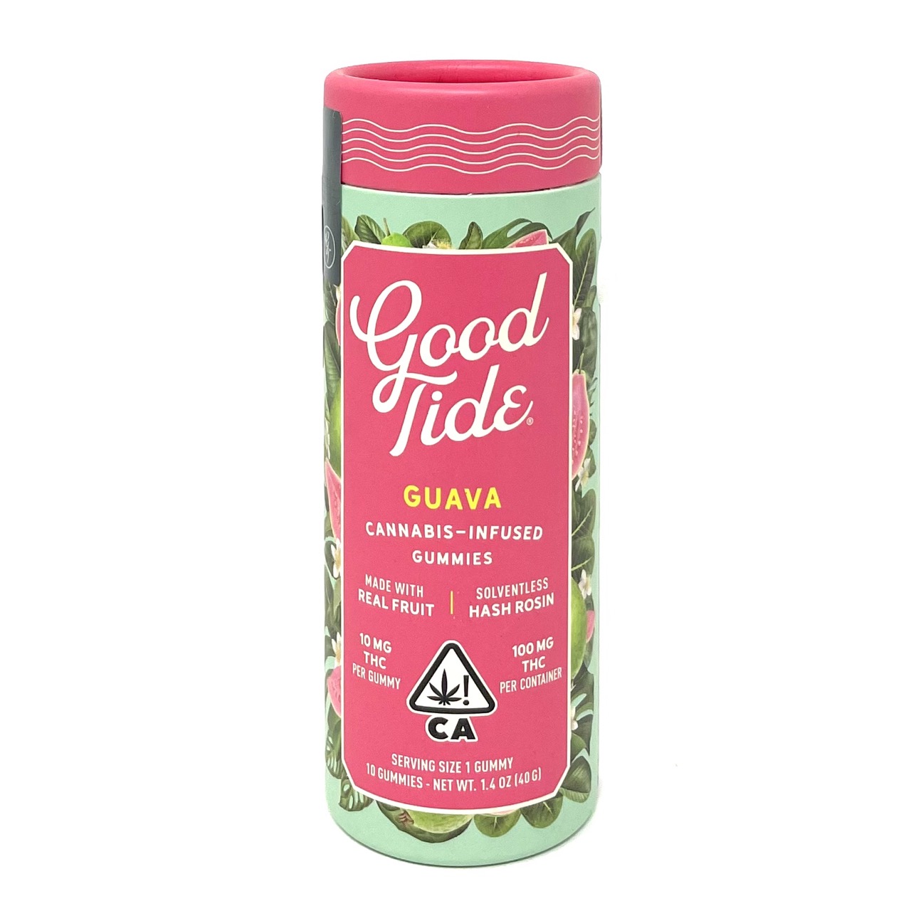 GOOD TIDE: GUAVA 100MG GUMMIES