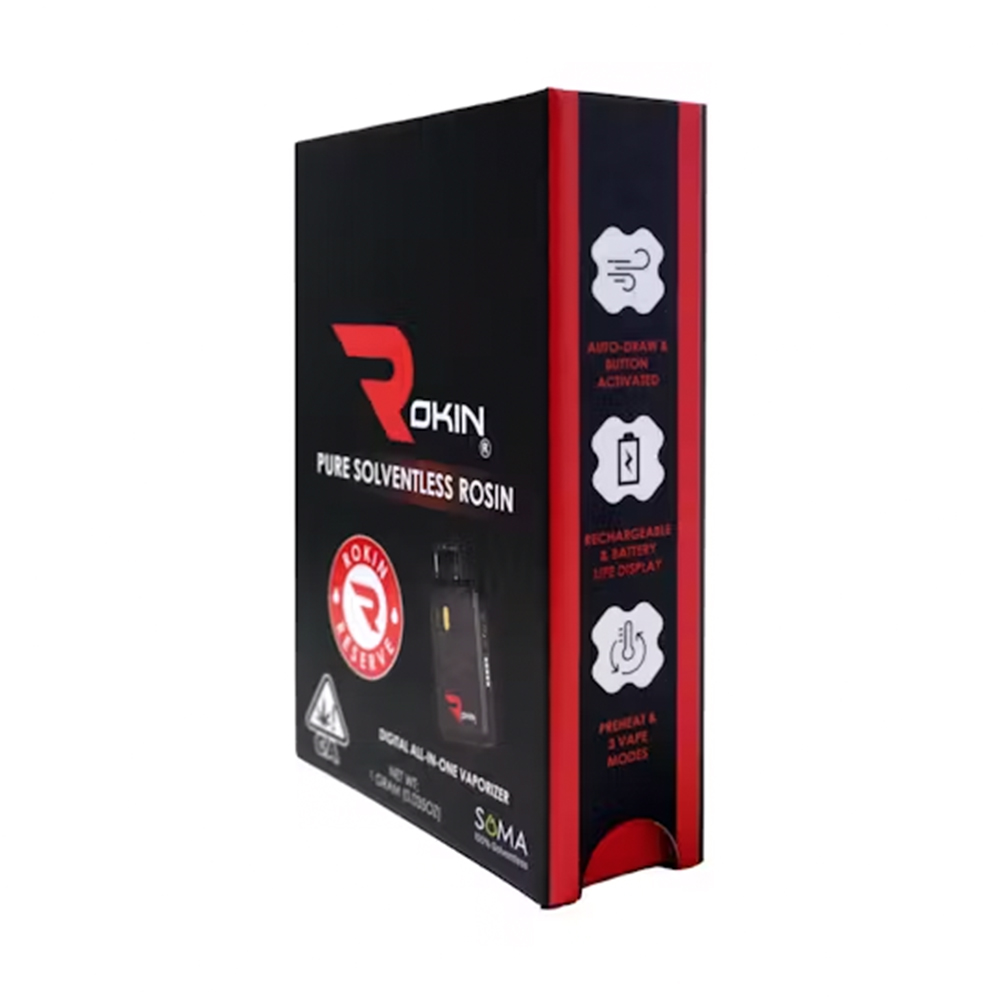 ROKIN RESERVE: PERMANENT PEACHES 1G SOLVENTLESS ROSIN AIO - 1 g