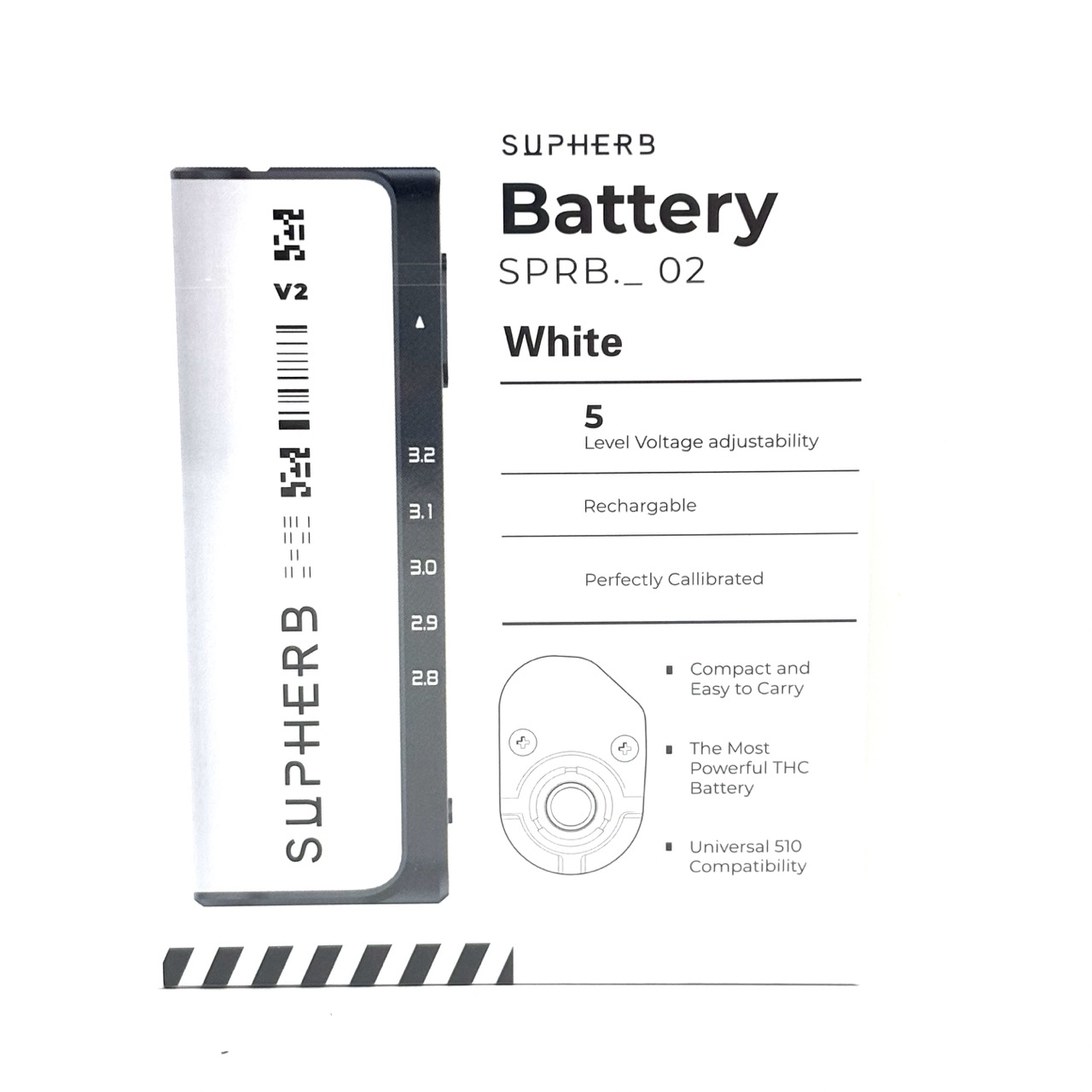SUPHERB: WHITE BATTERY V2