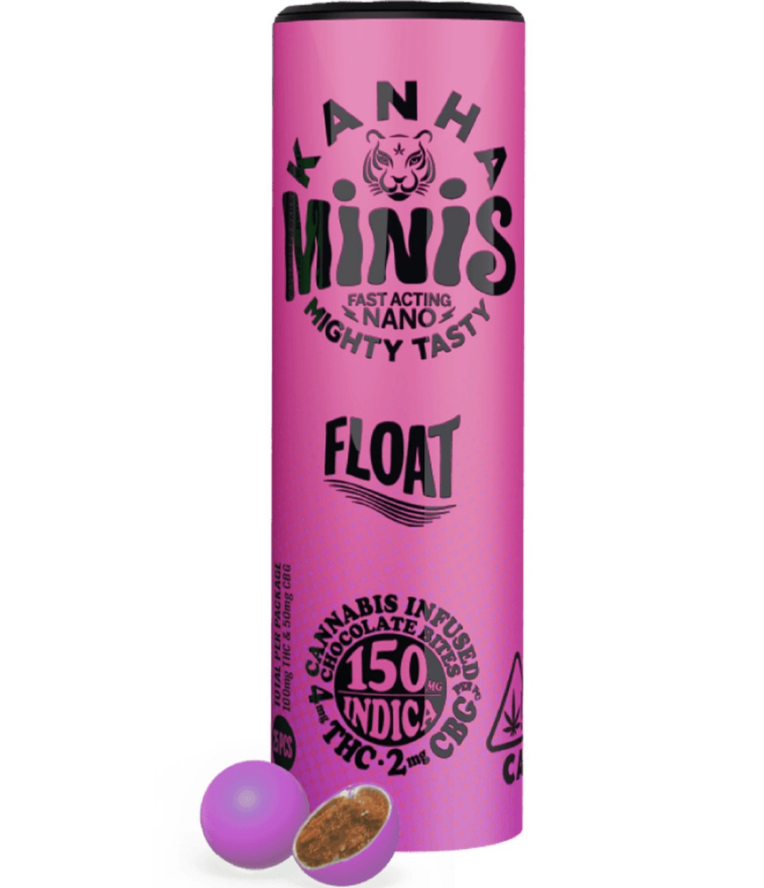 KANHA: FLOAT CBG MINI CHOCOLATE BITES 25PK