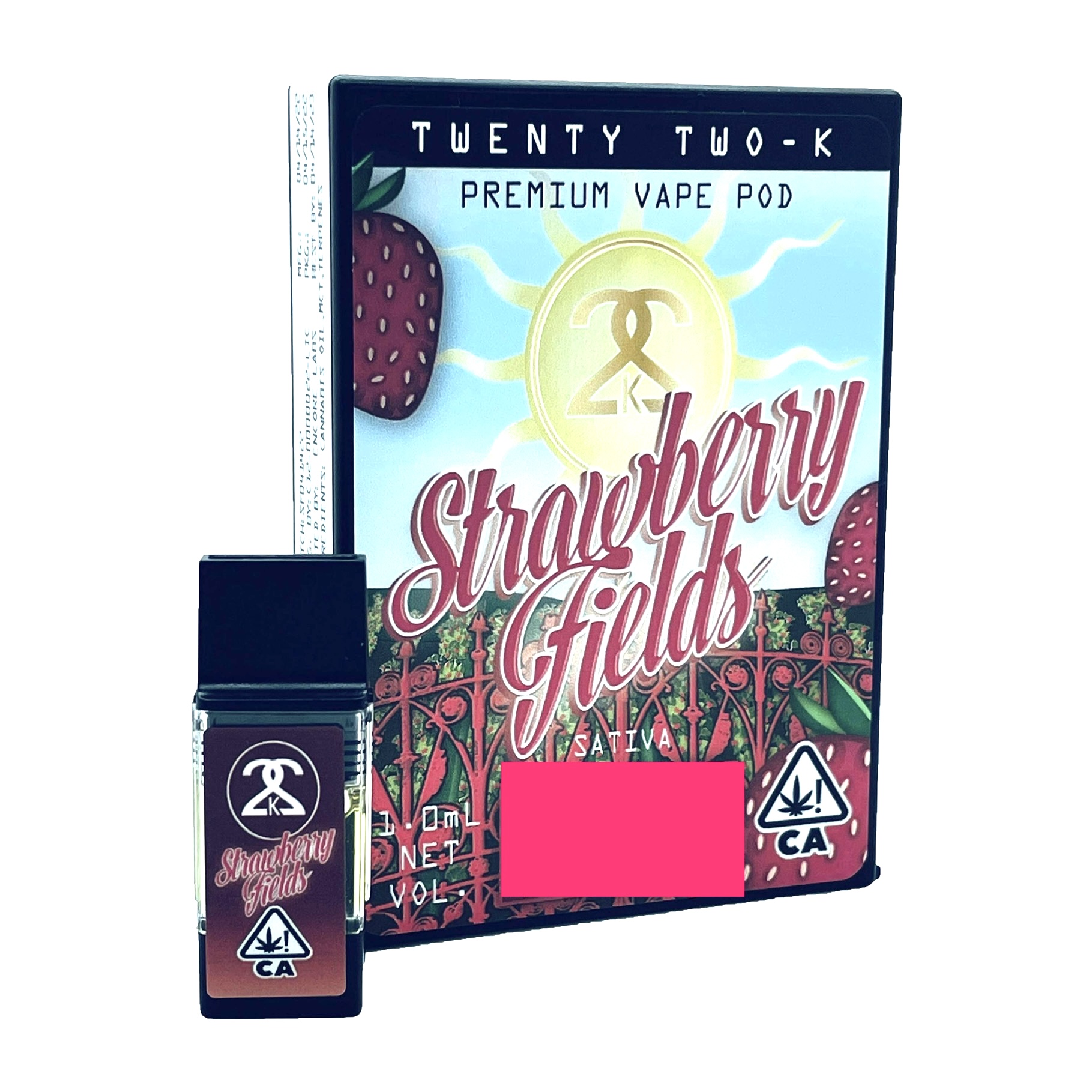 22K: STRAWBERRY FIELDS POD - 1 g