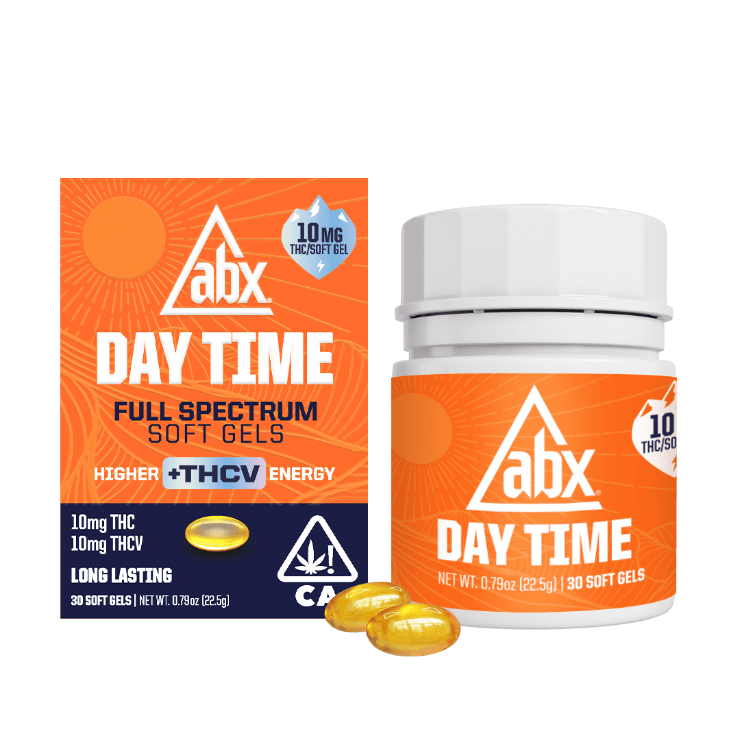 ABX: DAYTIME 1:1 THC:THCV FULL SPECTRUM SOFTGELS - 300 mg - 30 Pack