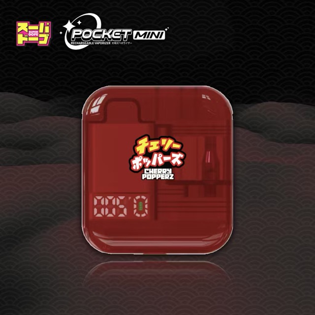 SUPER DOPE: CHERRY POPPERZ 1G POCKET MINI AIO LIVE RESIN - 1 g - 1 g