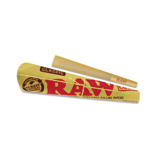 RAW: CLASSIC CONE 1 1/4" SIZE 6PK