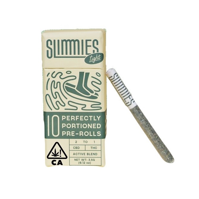 SLIMMIES: LIGHT (APPLE FRITTER) 10PK PRE-ROLLS 1:1
