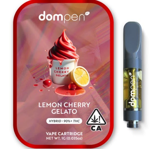 DOMPEN: LEMON CHERRY GELATO 1G CART