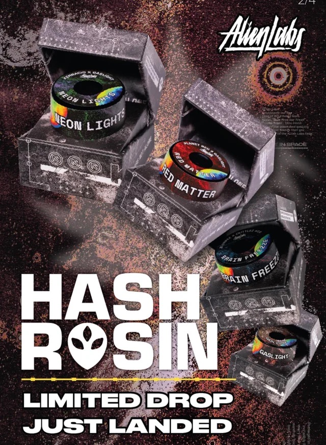 ALIEN LABS: RED MATTER HASH ROSIN 1G - 1 g