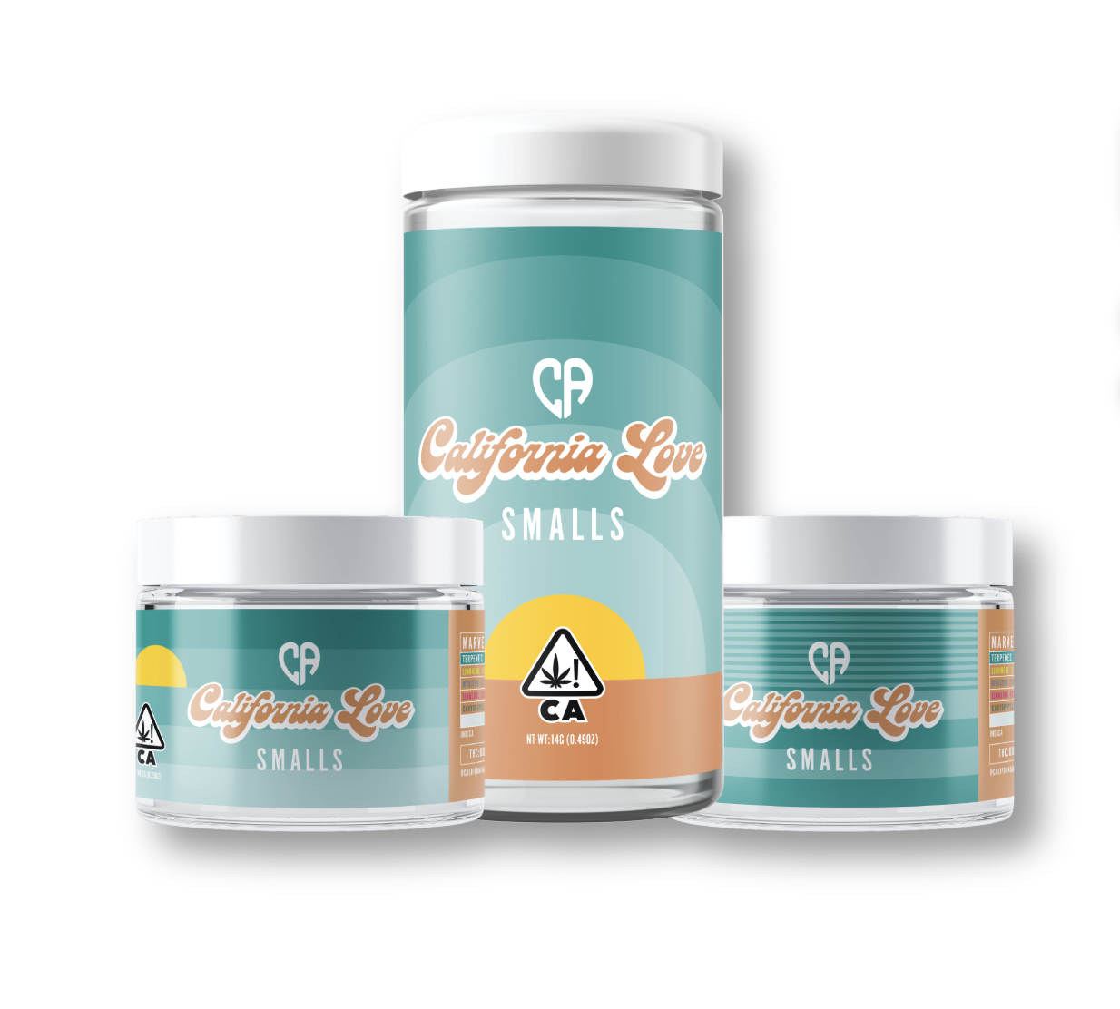 CA LOVE: SMALLS: STRAWBERRY BISCOTTI 7G