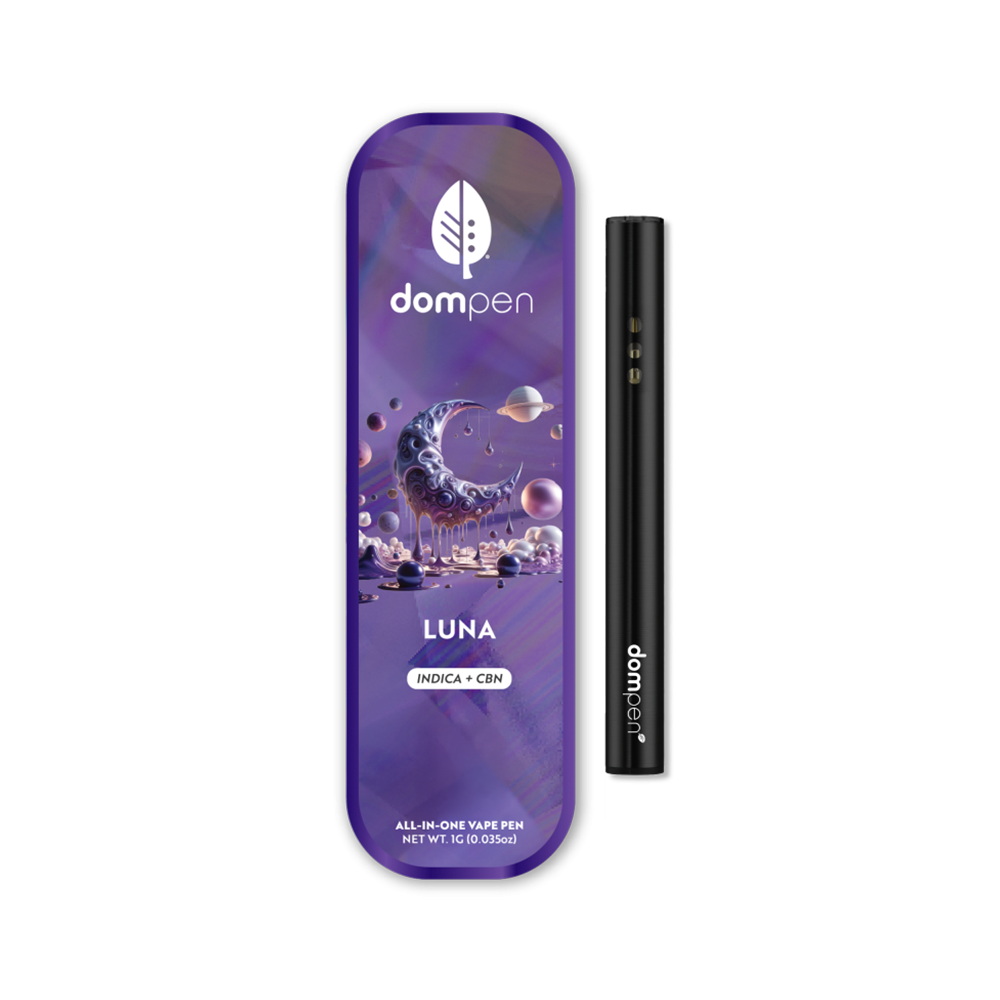 DOMPEN: LUNA - VANILLA LAVENDER (CBN) 1G ALL-IN-ONE