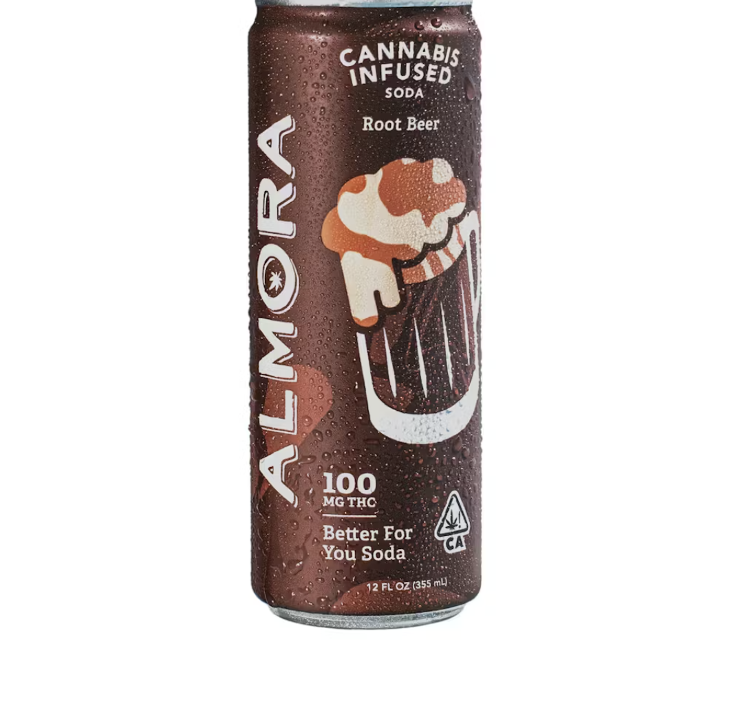 ALMORA: STRAWBERRY LEMON PREBIOTIC SODA 100MG