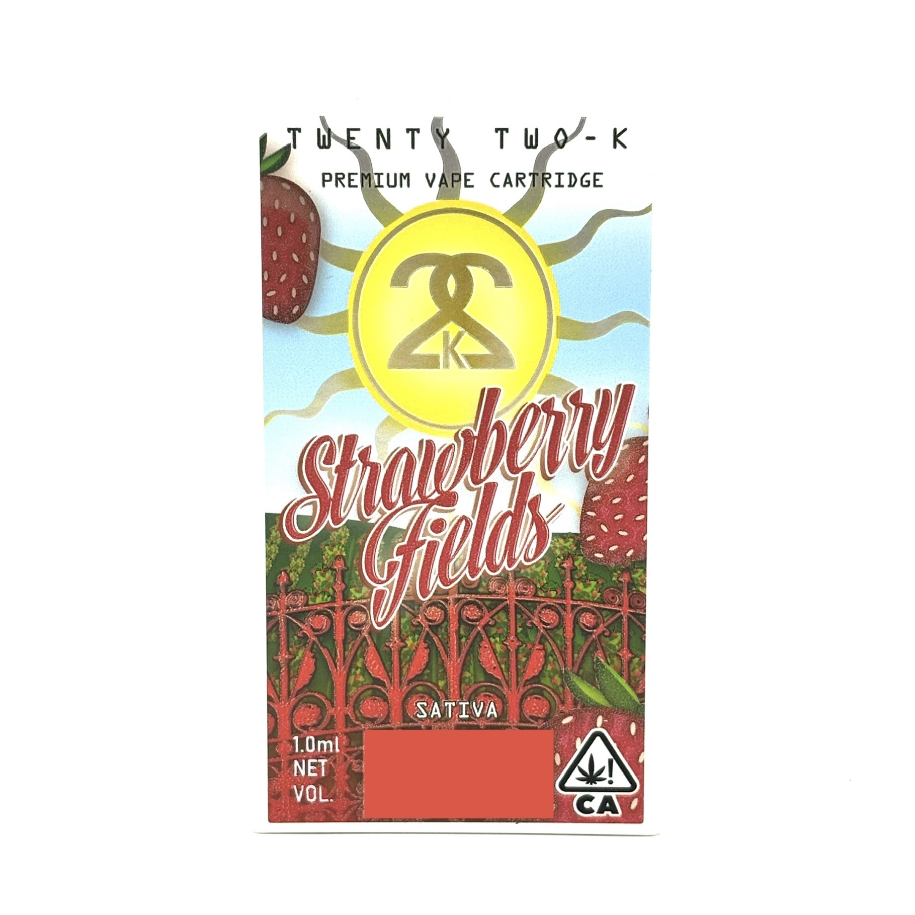 22K: STRAWBERRY FIELDS CART 1G