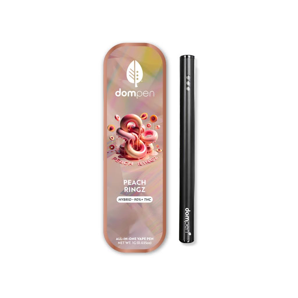DOMPEN: PEACH RINGZ AIO 1G