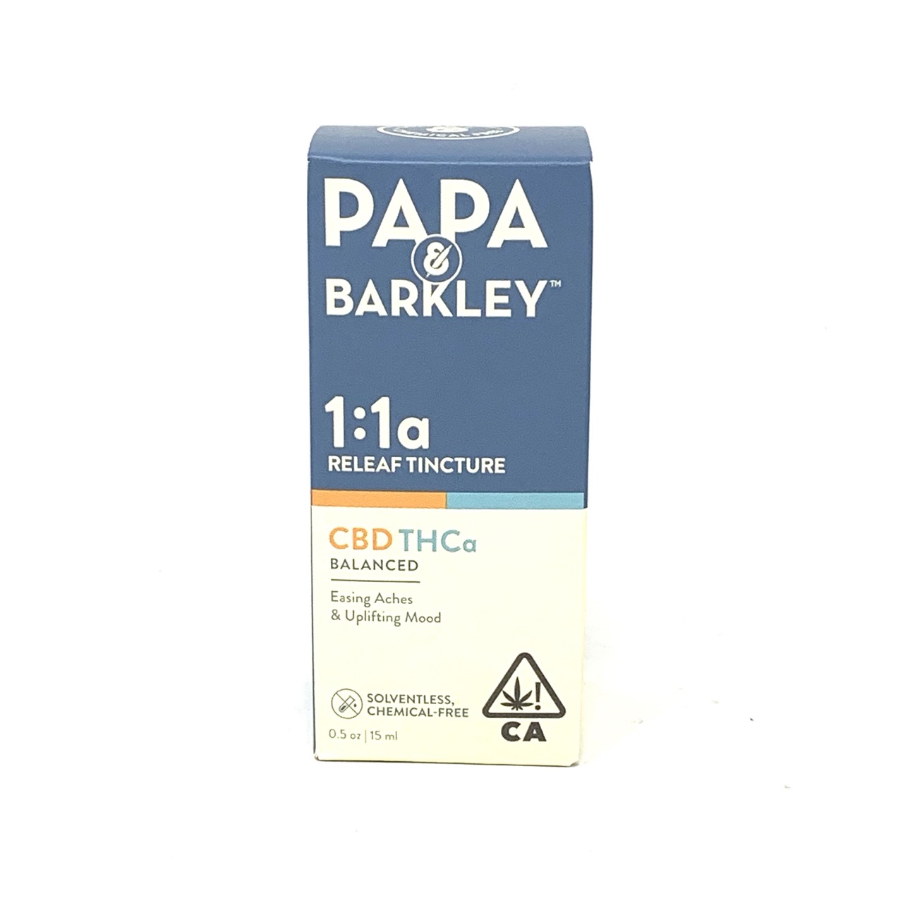 PAPA & BARKLEY: THCA TINCTURE 1:1 15ML