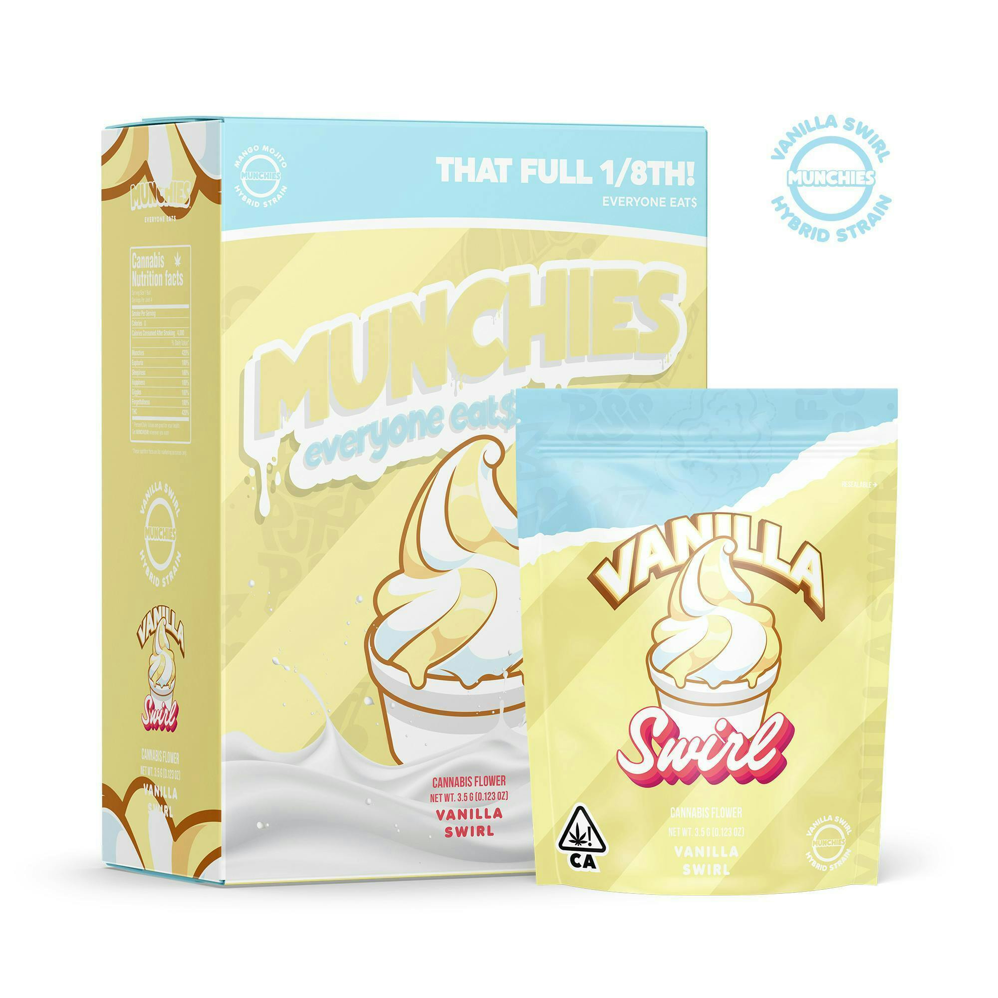 MUNCHIES: VANILLA SWIRL 14G - 14 g