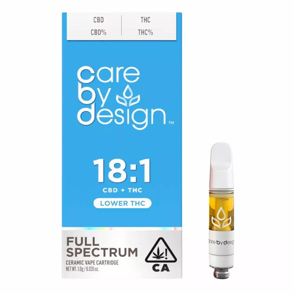 CARE BY DESIGN: 18:1 CBD:THC CART