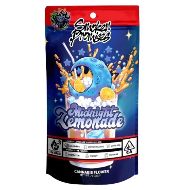SMOKEN PROMISES: MIDNIGHT LEMON 7G - 7 g