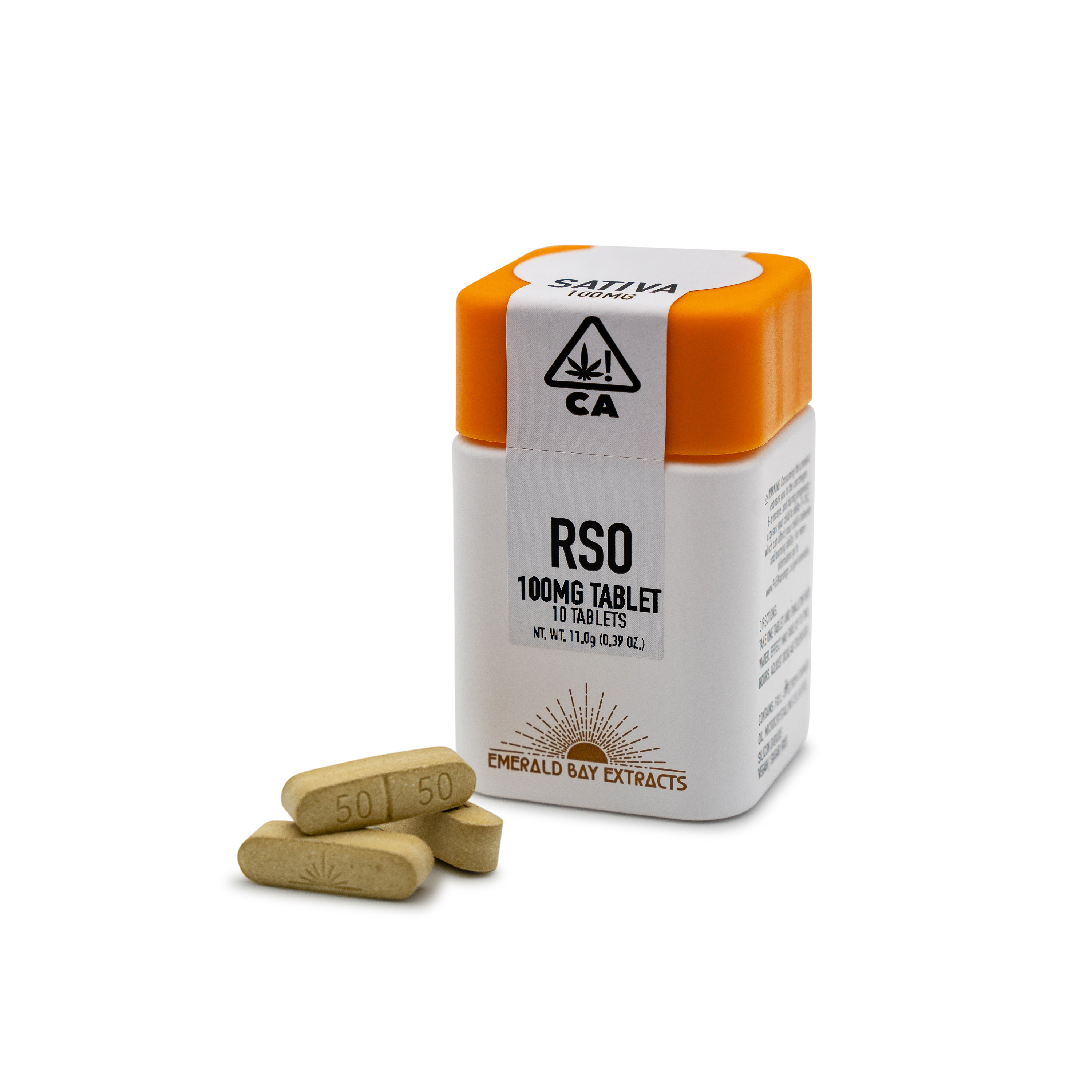 Emerald Bay Extracts: RSO Tablets - Super Lemon Haze