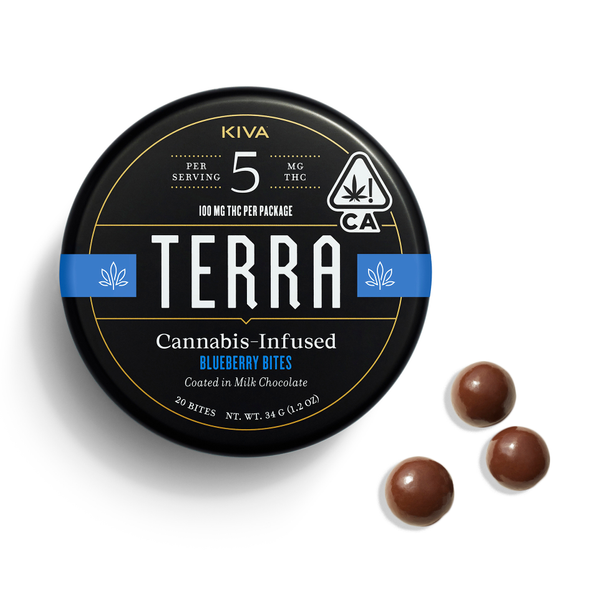 Kiva: Terra Bites - Milk Blueberries