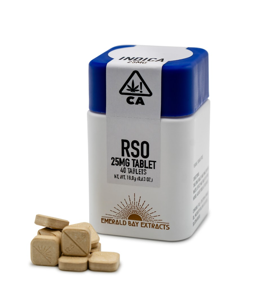 Emerald Bay Extracts: RSO Tablets - Sleep