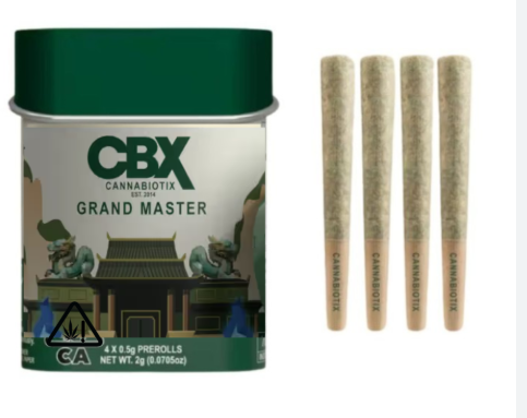 Cannabiotix: Cbx . X 4 - Grand Master