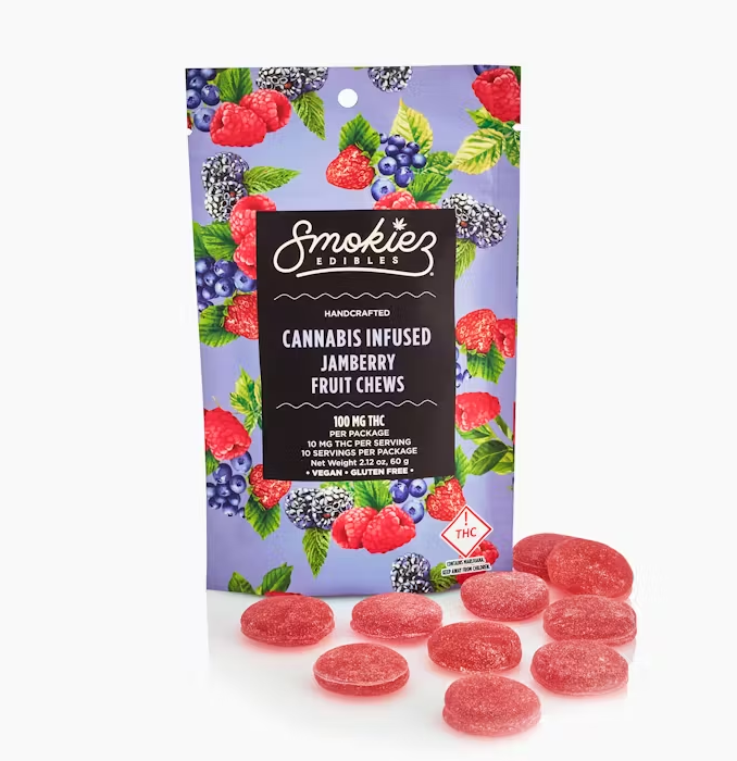 Smokiez Edibles: Fruit Chews - Jamberry