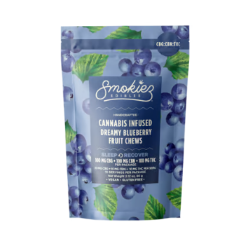 Smokiez Edibles: Fruit Chews - Dreamy Sweet Blueberry