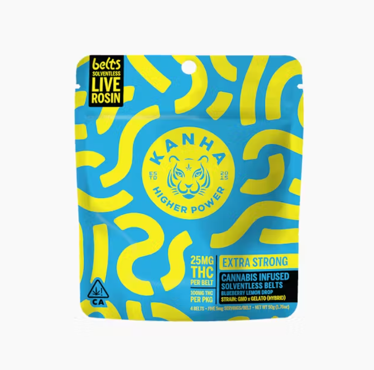 KANHA: Belts - Blueberry Lemon Drop