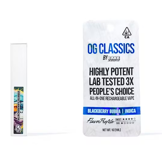 Cake Cannabis: OG Classics - Blackberry Bubba