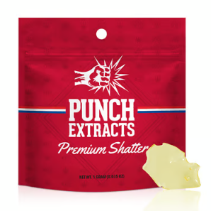 Punch: Extracts Bho Shatter - Berry Gas
