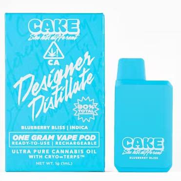 Cake CBD: Blueberry Bliss