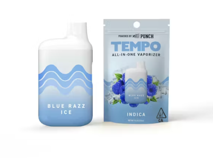 TEMPO: Blue Razz Ice