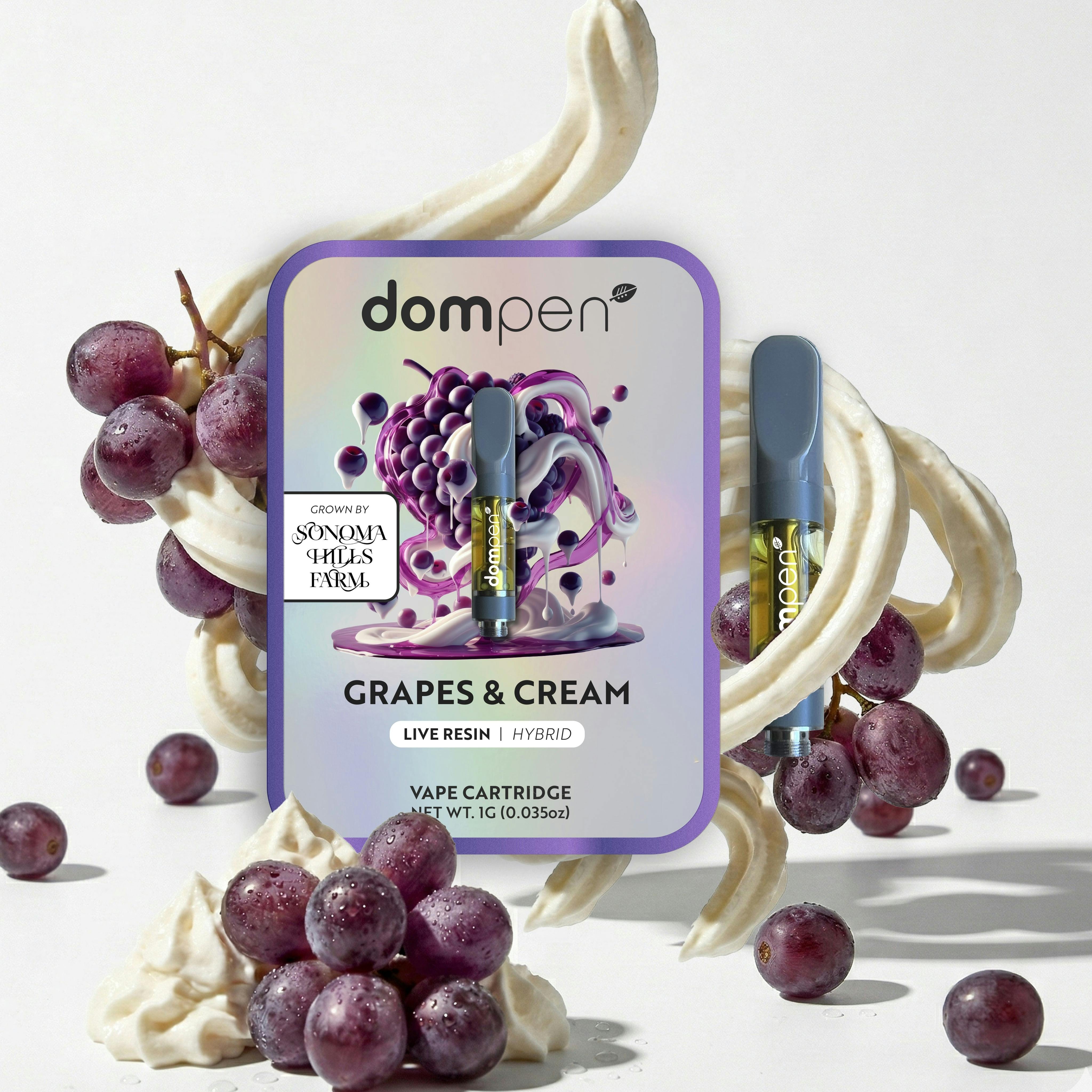 dompen: Grapes And Cream