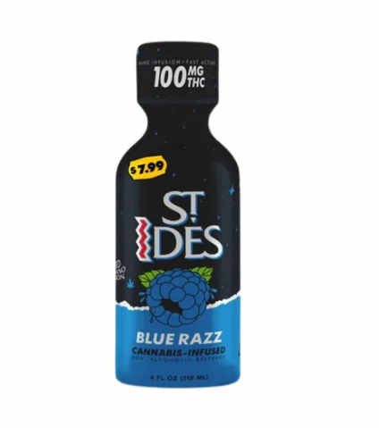 St. Ides: St Ides Shot - Blue Raz