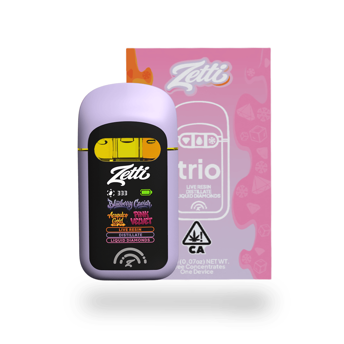 Zetti: Trio - Blue Caviar