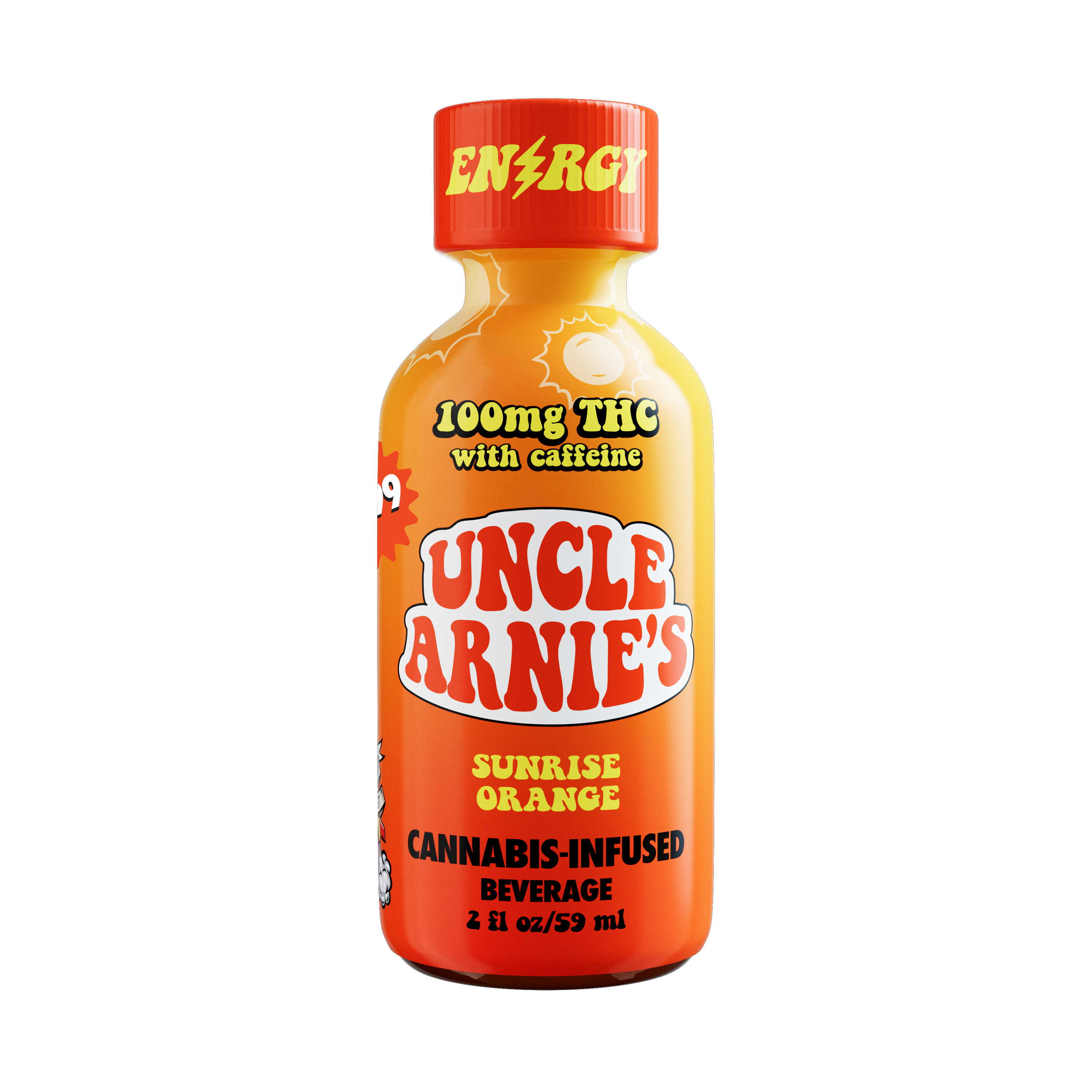 Uncle Arnie's: Shot W/ Caffeine - Orange Sunrise