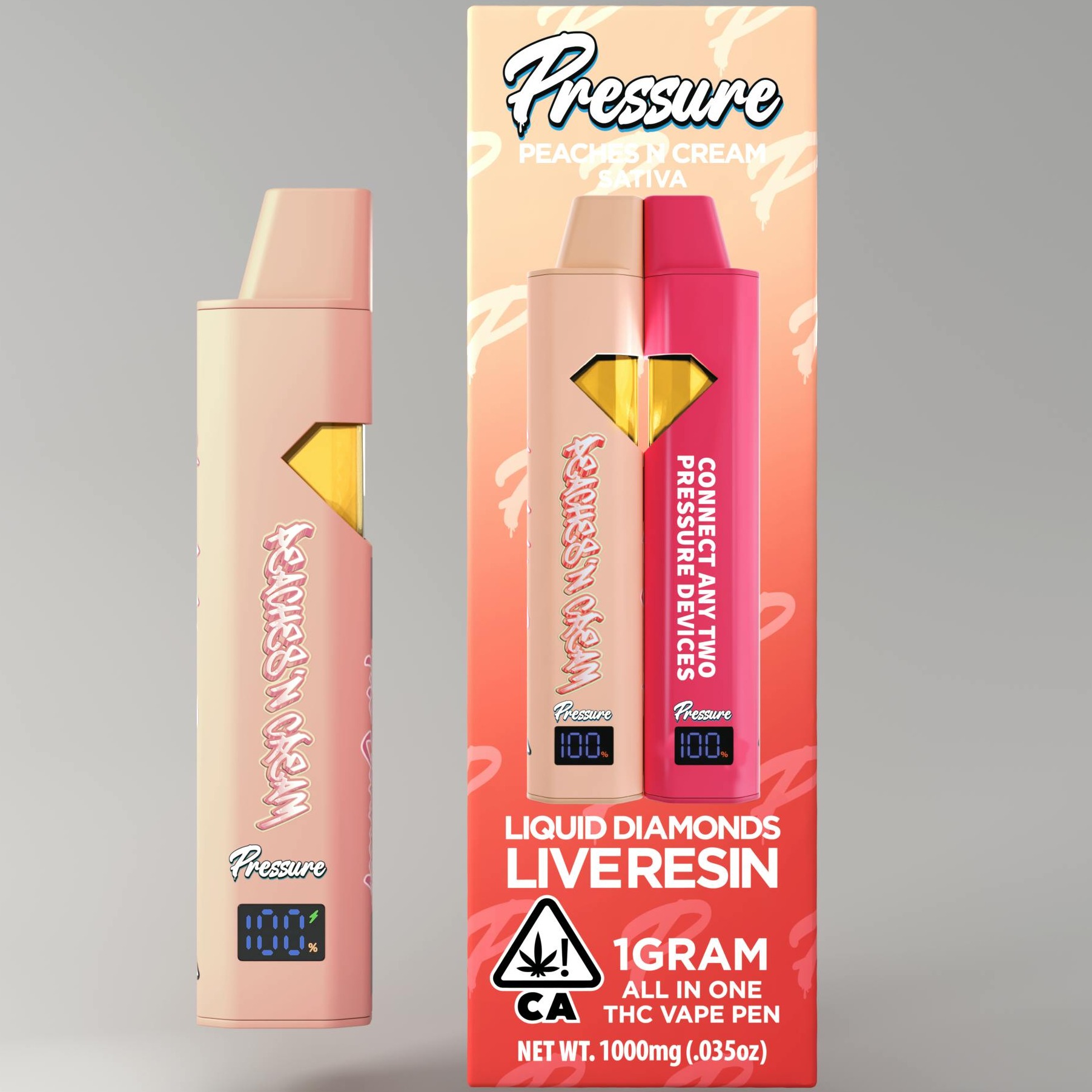 Pressure Extracts — Peaches N Cream