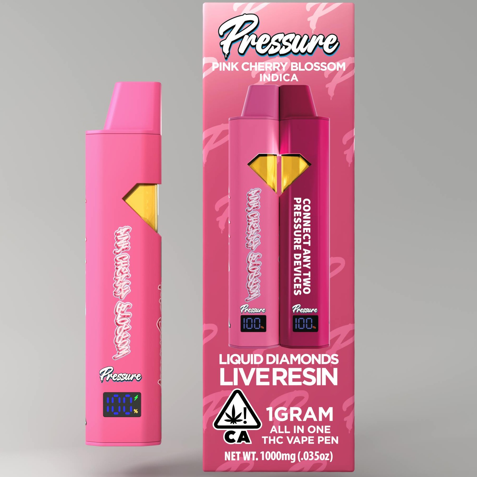 Pressure Extracts — Pink Cherry Blossom