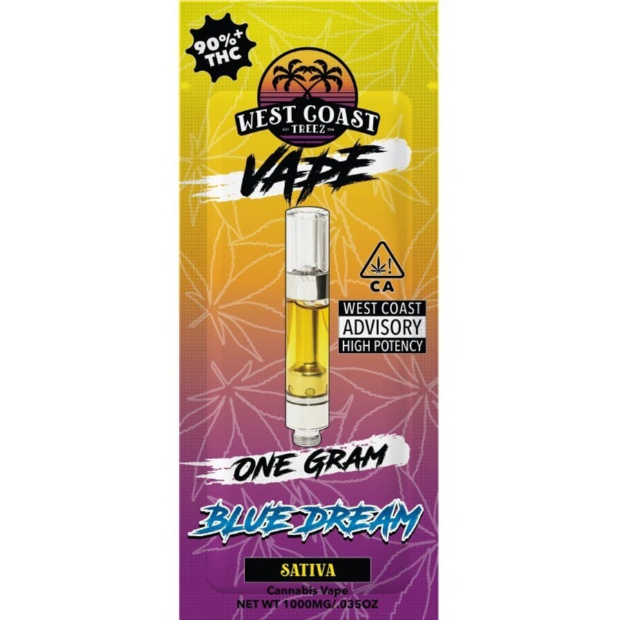 West Coast Treez — BLUE DREAM 1G CARTRIDGE