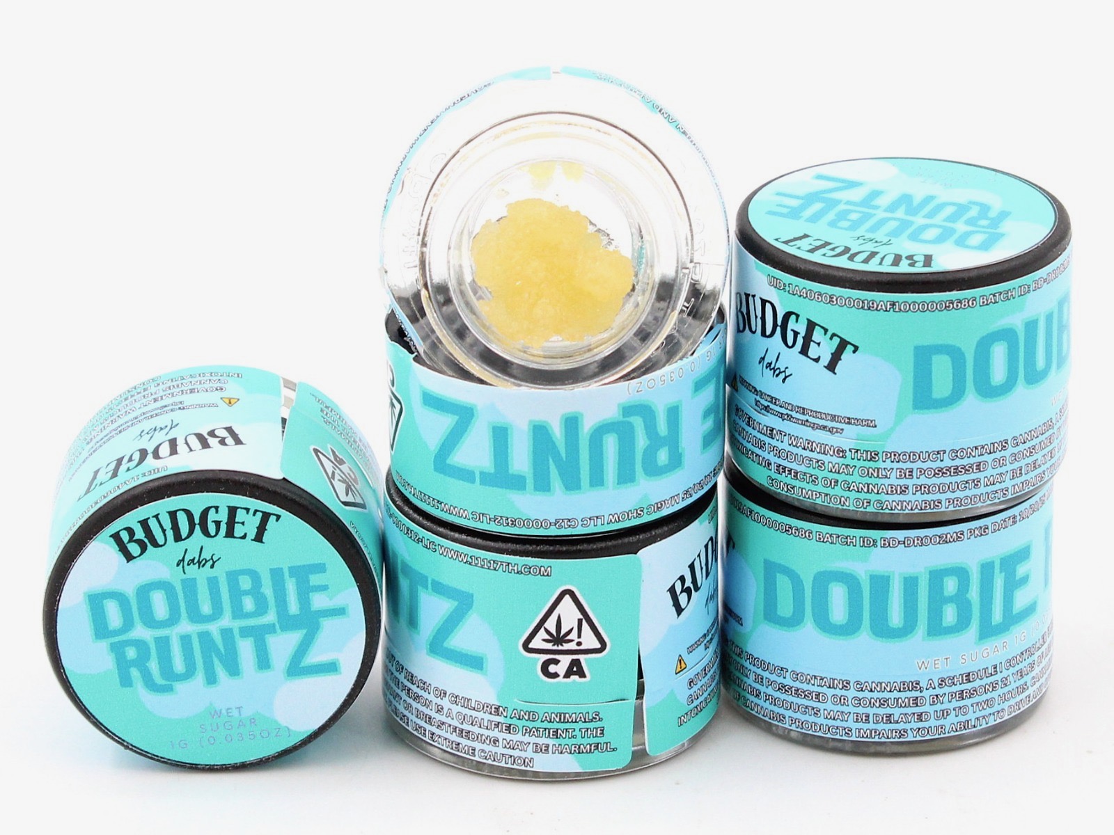 BUDGET DABS — DOUBLE RUNTZ 1G SUGAR