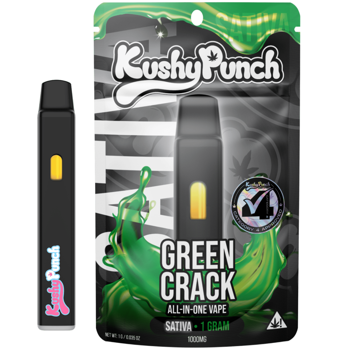 Kushy Punch: Green Crack