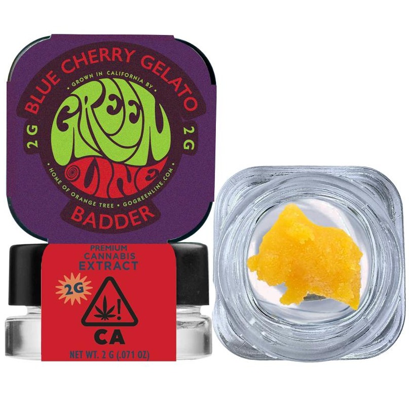 Greenline — BLUE CHERRY GELATO 2G BADDER