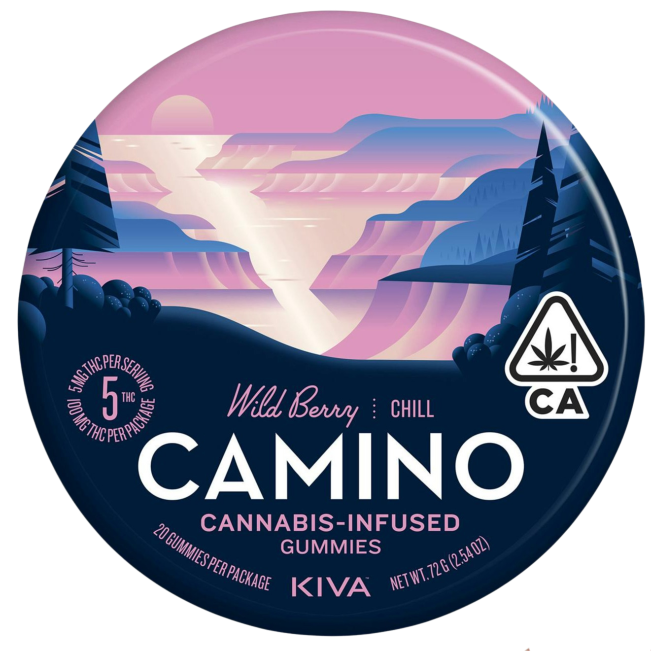 KIVA CAMINO GUMMIES — Wild Berry