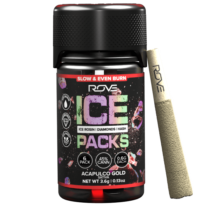 ROVE — ACAPULCO GOLD 3.6G 6PK INFUSED PREROLLS