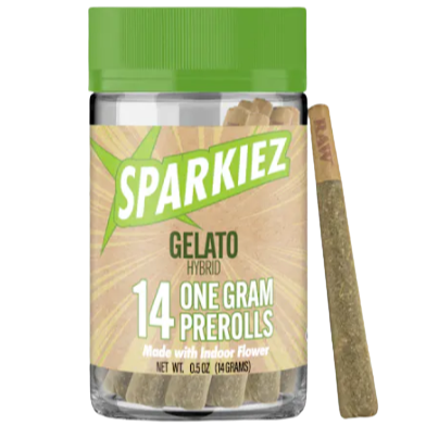 Sparkiez — GELATO 14G 14PK PREROLL PACKS